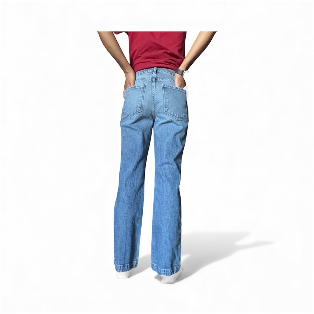Frame Denim Light Blue High Rise Jeans - Picture 3 of 5